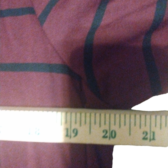 J. Jill Shift Pullover Dress Long Slve Pockets Midi Tunic Swing Striped Casual L - Picture 11 of 12